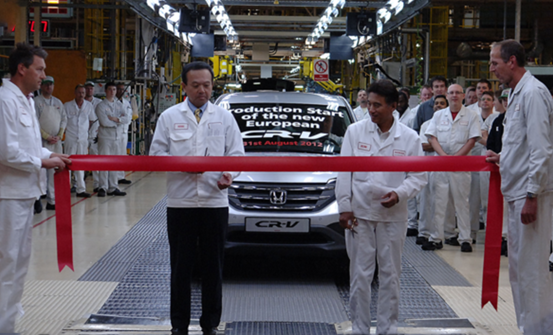 Honda kasv Euroopas.